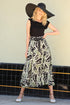Daniel Maxi Skirt - Sage Leaf